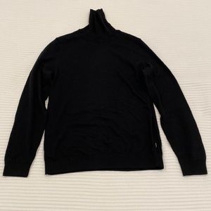 Hugo Boss Turtleneck Sweater (Black)
